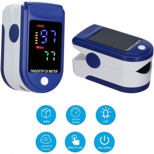 Fingertip Pulse Oximeter & Blood Oxygen Saturation Monitor Home Use - Toytexx Fingertip Pulse Oximeter & Blood Oxygen Saturation Monitor Home Use - Toytexx